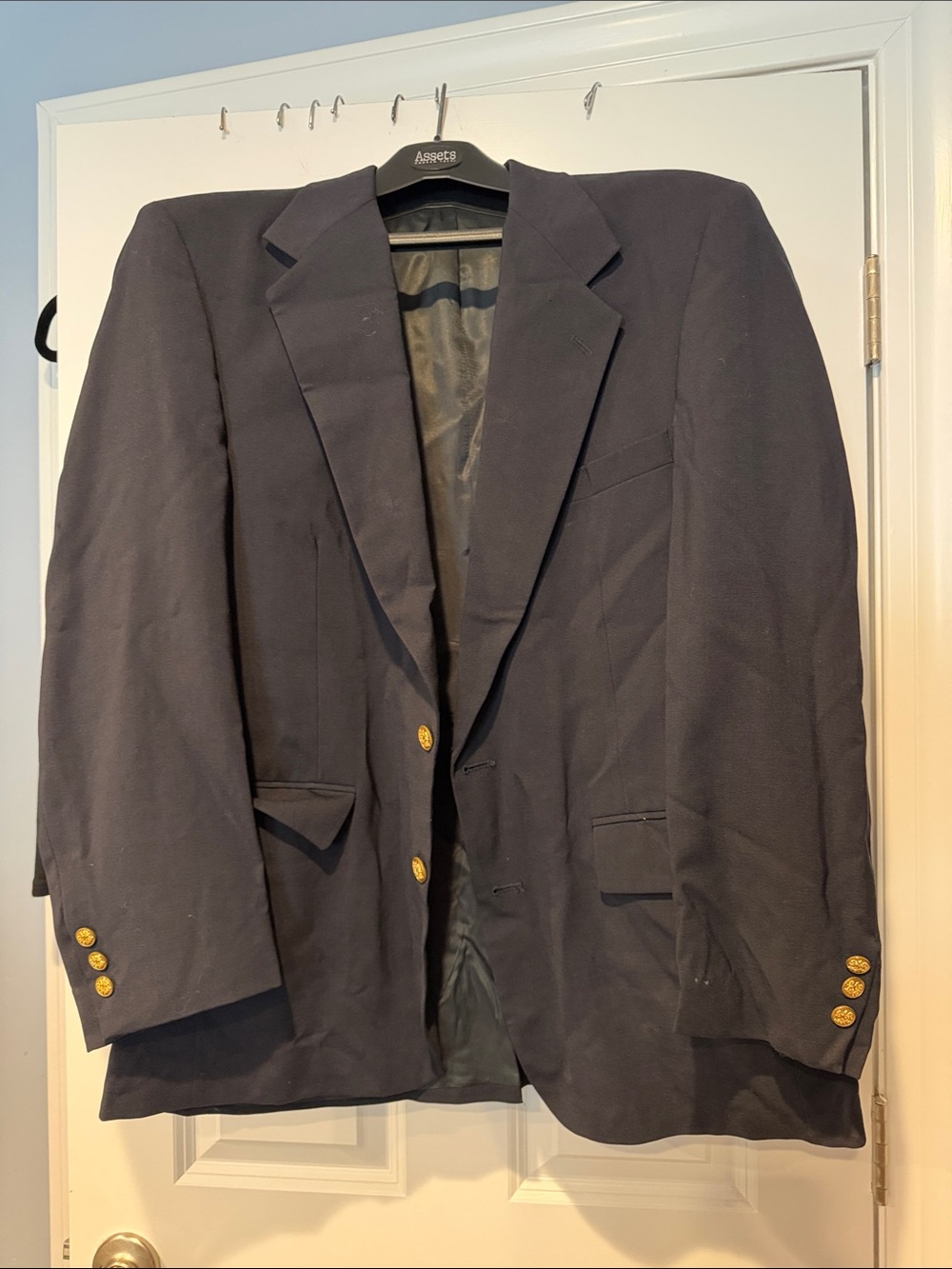 Evan Picone Black Men's Sport Coat Blazer